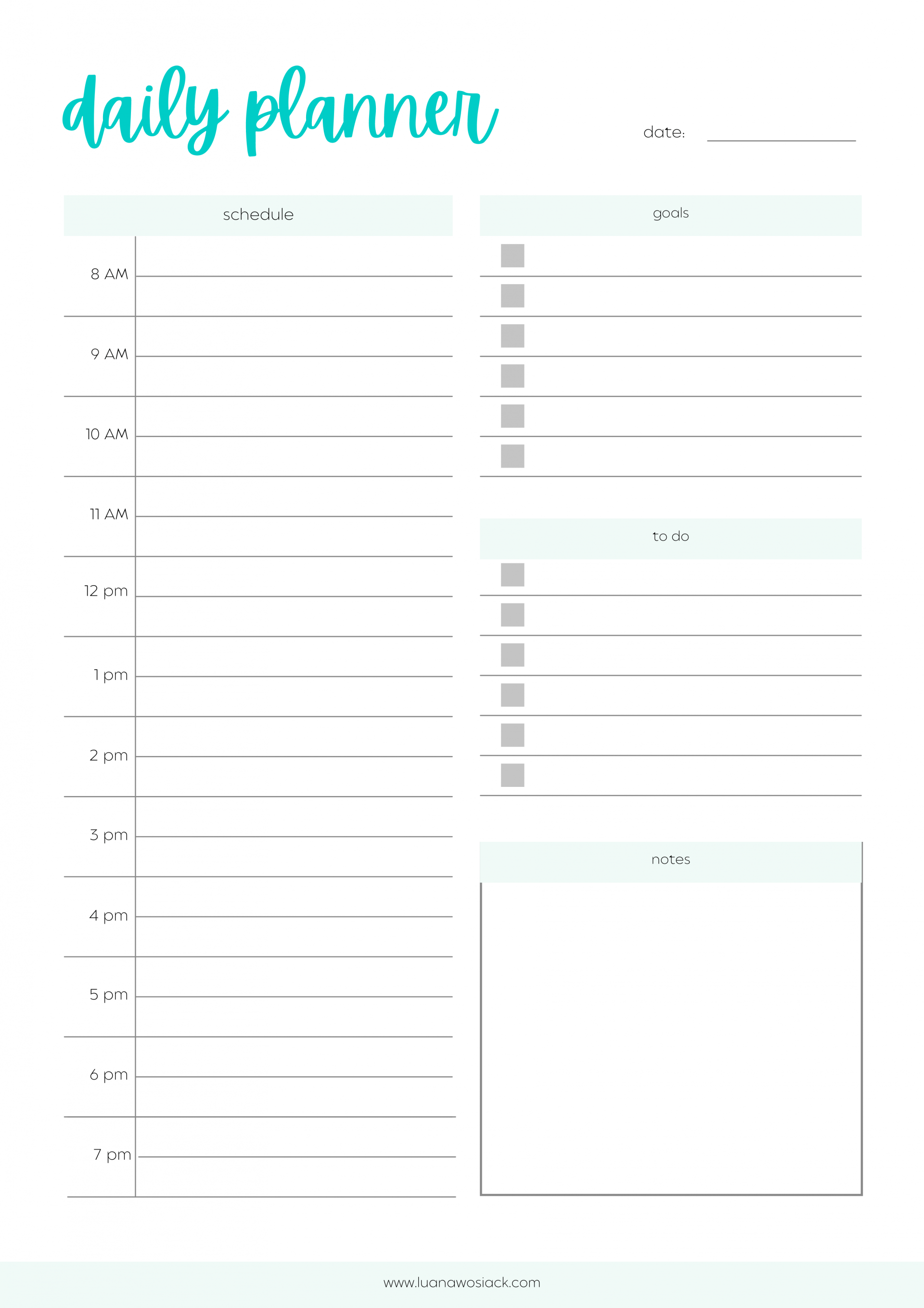 80+ free planners to download Free Digital Planners