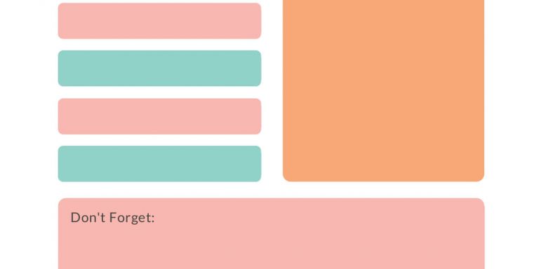 Weekly & Daily Planner Template [Undated] Digital & Printable - Free ...