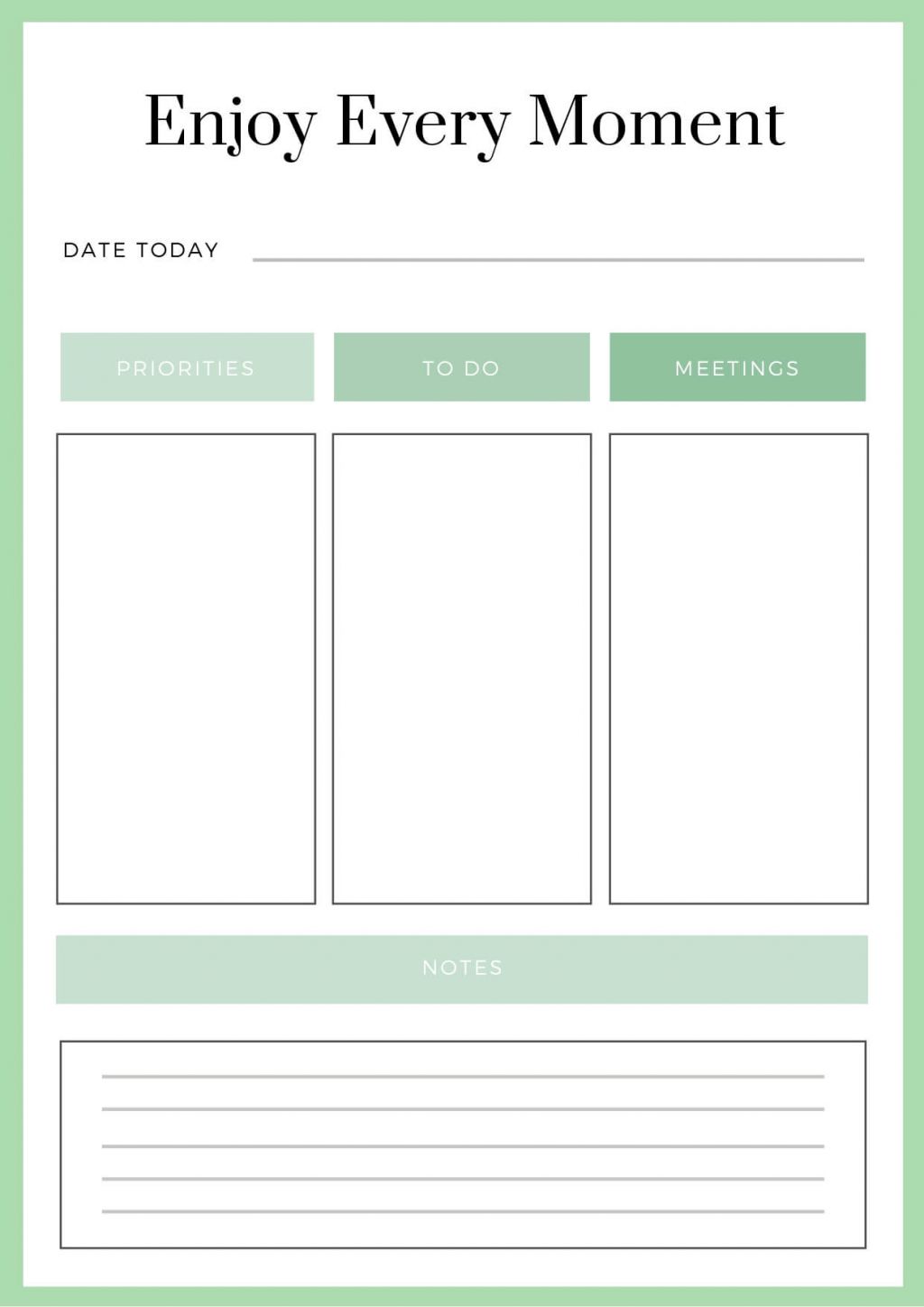 Goodnotes, Notability and PDF Planners - Free Digital Planners