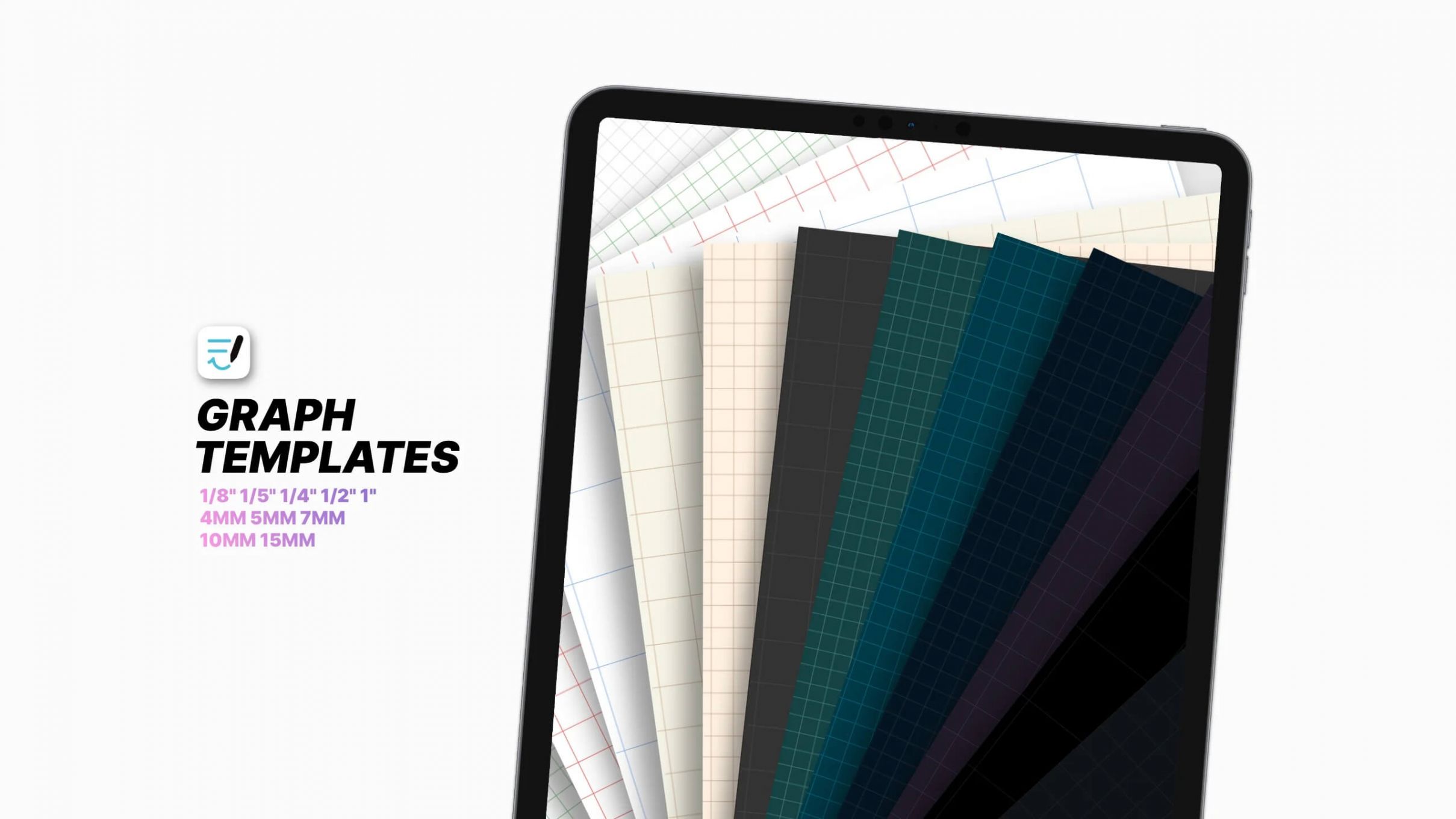 Essentials (Squared Graph Edition) 550+ Digital Paper Templates for