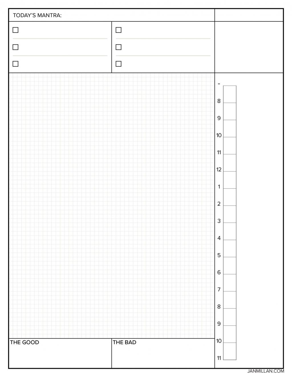 Planner daily - Free Digital Planners