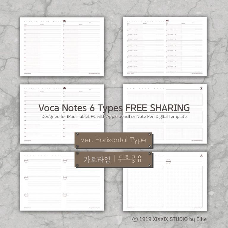 Goodnotes, Notability and PDF Planners - Free Digital Planners