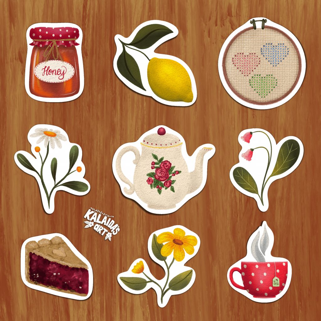 9 FREE Stickers - Free Digital Planners