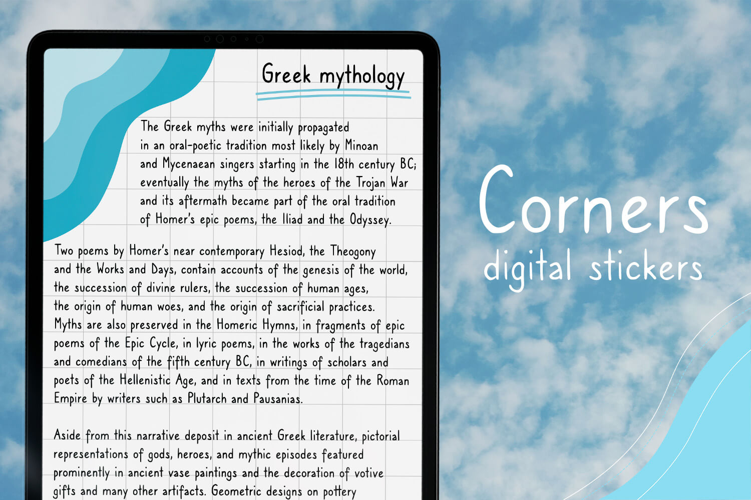 Corners - Free Digital Planners